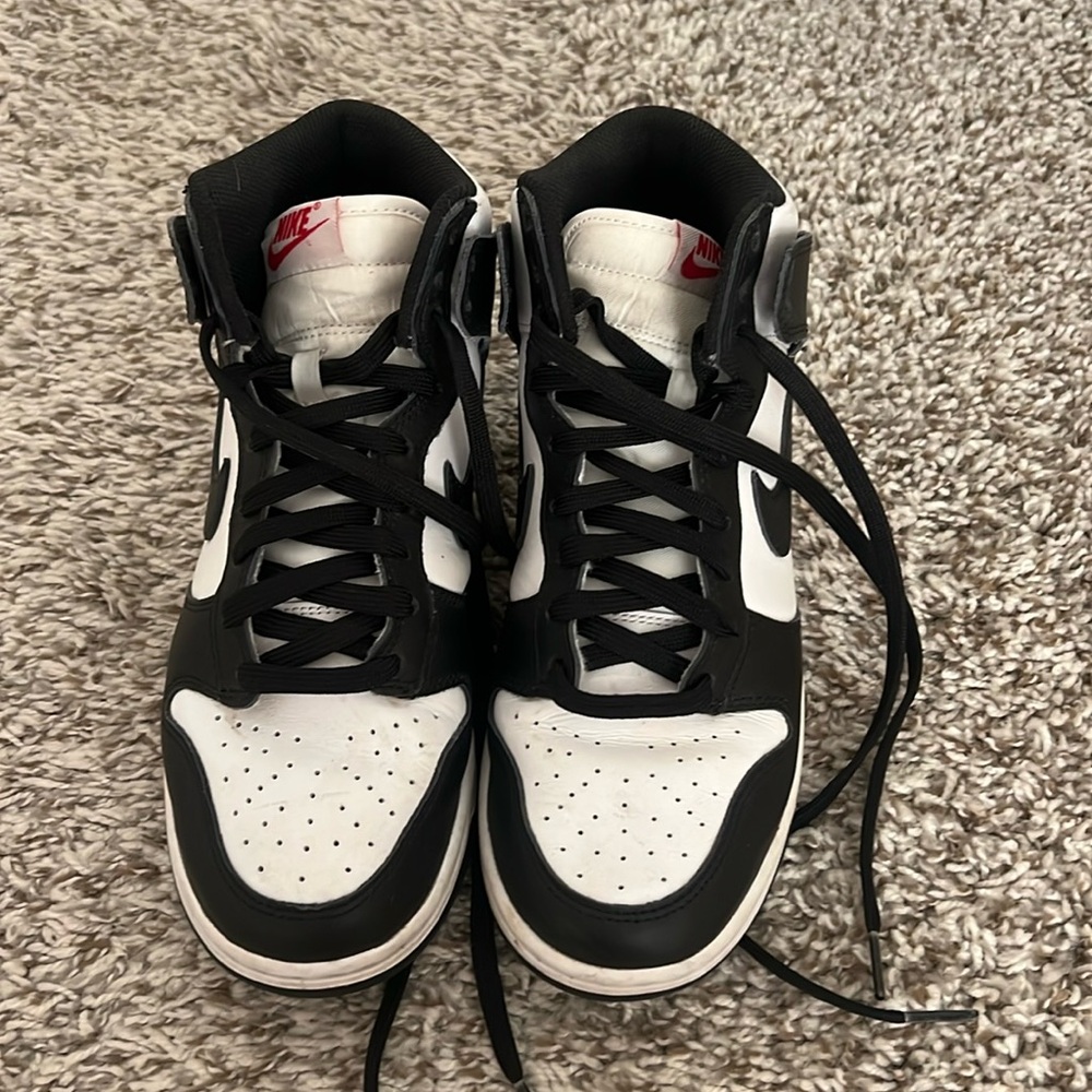 nike high top pandas